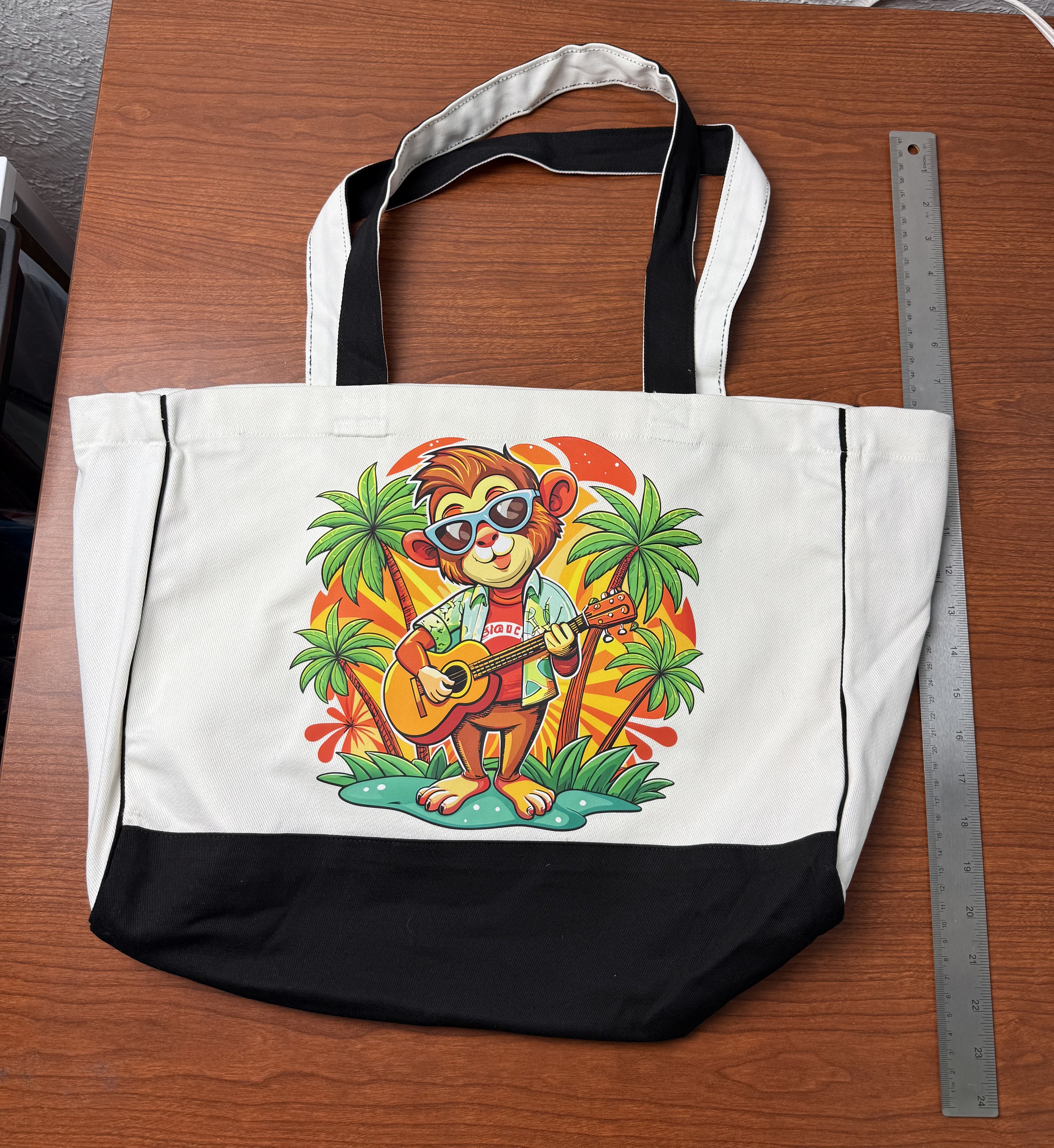 Branded tote bags